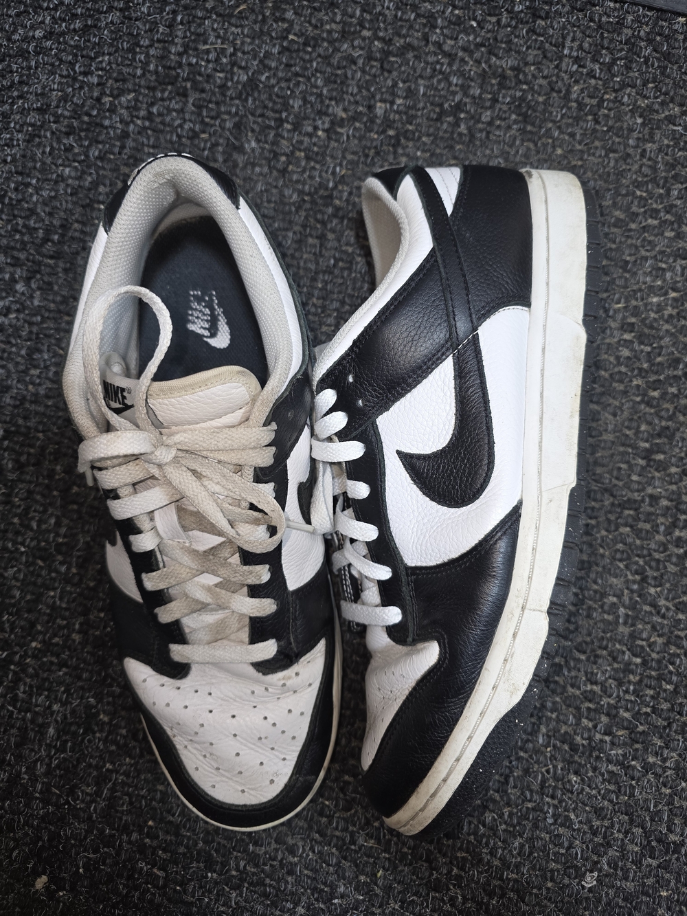 Nike Dunk Low Panda Black and White Low-Top Sneakers
